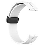 Ремінець Silicone Magic Lock Універсальний 22 mm — White, фото 3