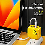 Home Charger 67W GaN 2 PD QC3.0 Veron TC-67, фото 7