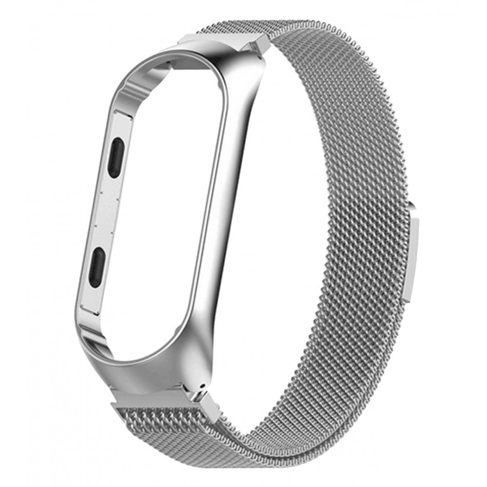 Ремінець Milanese Loop Xiaomi Mi Band 3 ; 4 — Silver, фото 1