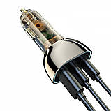 Car Charger | 30W | 2 PD | QC3.0 — WiWU PC700 — Black, фото 4