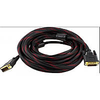 Кабель DVI (M) — DVI (M)  3m  Black&Red