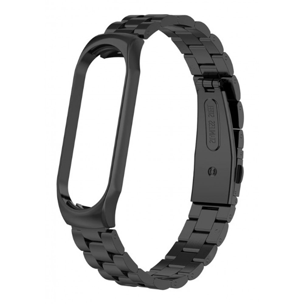 Ремінець Bead Design Xiaomi Mi Band 3 ; 4 — Black, фото 1