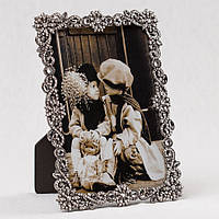 Декоративная фоторамка «Алмазные цветы» 10*15 см Angel Gifts SK15538 ZK, код: 6673427