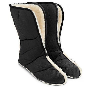Утеплювальна вставка-шкарпетка з хутром для високих сноубутсів