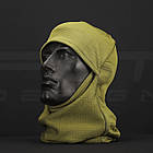 Шапка маска, Балаклава утеплена термофліс хакі, фото 3