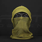 Шапка маска, Балаклава утеплена термофліс хакі, фото 4