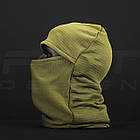 Шапка маска, Балаклава утеплена термофліс хакі, фото 5