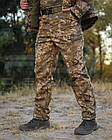 Штани зимові Софтшелл піксель ЗСУ утеплені термофліс, фото 6