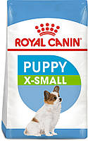 Сухой корм для собак Royal Canin X-Small Puppy мелких пород весом до 4 кг до 10 месяцев 1.5 к ZK, код: 7581519