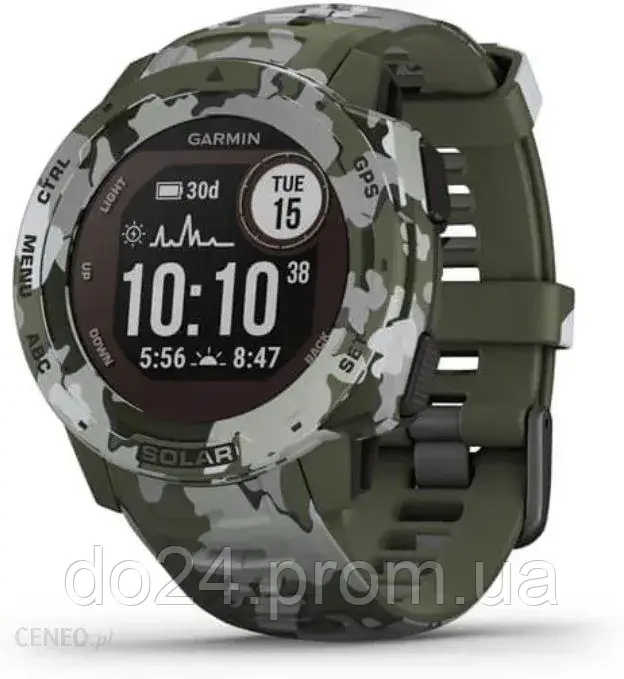 Часи Garmin Instinct Solar Camo Porostowy Moro (0100229306)