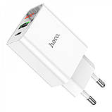 Home Charger | 20W | PD | QC3.0 — Hoco C100A — White, фото 3