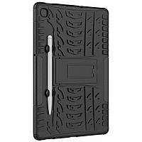 Чехол Armor Case для Samsung Galaxy Tab S6 Lite 10.4 P610 P615 Black ZK, код: 7413417