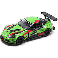 Машинка Kinsmart Toyota GR Supra зеленая MiC (KT5421FW) ZK, код: 8233609