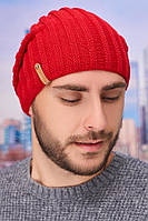 Мужская шапка-колпак «Флориан» Braxton красный 56-59 ZK, код: 6635390