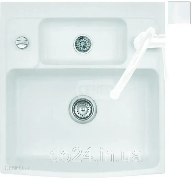 Кухонна мийка Systemceram Centra 60 Gronland 12 z Korkiem Automatycznym (50930212)