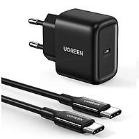 Зарядний пристрій UGREEN CD250 PD Fast Charger+USB Cable EU(UGR-50581)