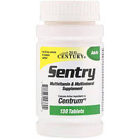 Вітамінно-мінеральний комплекс 21st Century Sentry, Multivitamin Multimineral Supplement 130 ZK, код: 7517403