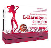 Жиросжигатель для спорта Olimp Nutrition L-Carnitine forte plus 80 Tabs ZK, код: 7618282