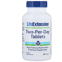 Витаминно-минеральный комплекс Life Extension Two-Per-Day 60 Tabs EH, код: 7667234