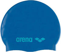 Шапочка для плавания Arena CLASSIC SILICONE Голубой OSFM (91662-110)