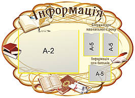 Стенд для школы "Інформація"