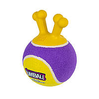 Игрушка для собак GiGwi Большой теннисный мяч Jumball 18 см Фиолетовый (2308) GT, код: 7687888