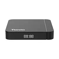 Android Smart TV Box Tanix W2 4Gb 32GB 4K Android 11 Black (3_02586) GL, код: 7808853