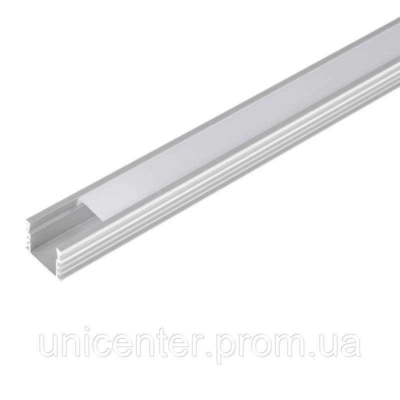 Профиль алюминиевый для светодиодной ленты 1м Brille BY-036 Белый 32-692 UC, код: 7306974 - фото 2 - id-p2146062228