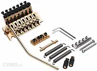 Floyd Rose Seven String Vibrato Kit gold, incl Nut - String Retainer, mostek do gitary, zestaw