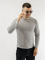 Мужская футболка с длинным рукавом M серый Yuki ЦБ-00226119 GL, код: 8430844