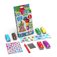 Набор для лепки с тестом Lovin Color Dough 6 цветов Окто (41175) GL, код: 8403731