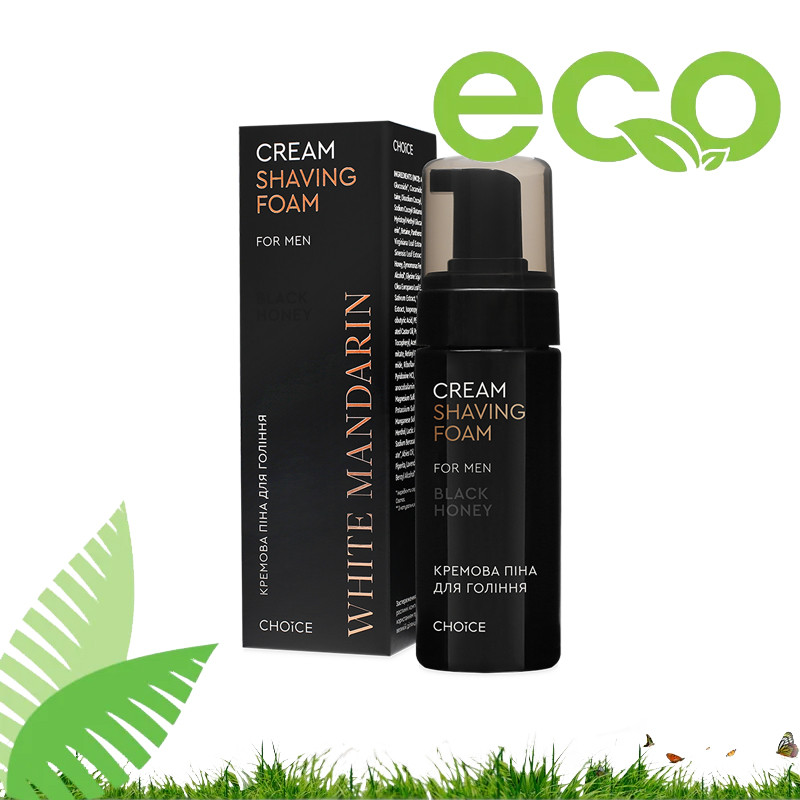 Натуральна піна для гоління «ANTISTRESS» - White Mandarin (160мл)