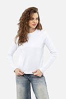 Женская футболка с длинным рукавом M белый Karol ЦБ-00241516 GL, код: 8431137