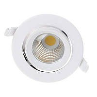 Светильник потолочный led встроенный Brille 10W LED-168 Белый GT, код: 7272921