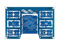 Grove - Arduino Sensor Kit - набір з 10 модулів з накладкою BaseShield для Arduino - Seeedstudio 103030375