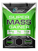 Гейнер Powerful Progress Super Mass Gainer 1000 g 10 servings Coconut KS, код: 7520810