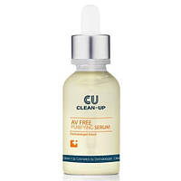 Сыворотка для проблемной кожи CU SKIN Clean-Up AV Free Purifying Serum 30 мл GL, код: 8290090