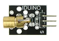 Лазерный диод 5mW красный 650nm 5V - Модуль Iduino ST1172