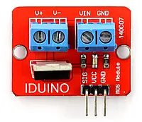 Исполнительный модуль MOSFET IRF520 24V / 5A - Iduino ST1168