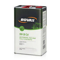 Моторна олива Rovas 5W-30 С4 синтетика 1 л (73614) GL, код: 8294544