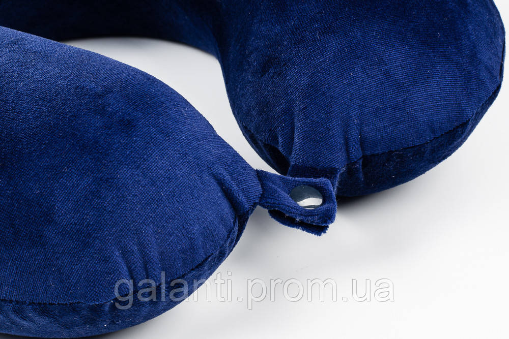 Дорожняя подушка для путешествий Qmed Travelling Pillow Синяя GL, код: 6745969 - фото 2 - id-p2146100578