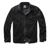 Рубашка Brandit Corduroy Classic Black (L) KS, код: 8025366