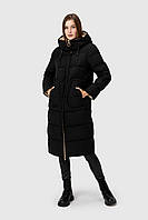 Куртка зимняя женская Towmy 3688 M Черно-бежевый (2000989856436) MN, код: 8186278
