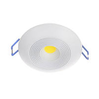Светильник потолочный led встроенный Brille 5W LED-169 Белый TO, код: 7272925