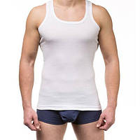 Майка мужская из хлопка Shirt белый MAN's SET XL KS, код: 7727159