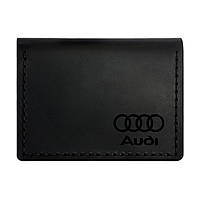 Обложка для автодокументов Anchor Stuff Audi Черный (as150401-9) GL, код: 1078626