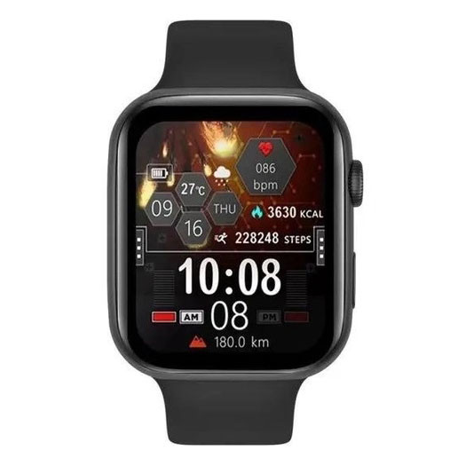 Розумний смарт годинник Smart Watch I7 PRO MAX з голосовим викликом тонометр пульсометр оксиметр. ME-201 Колір: чорний