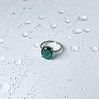 Серебряное кольцо SilverBreeze с аквамарином nano 4.005ct (2143208) 17 GL, код: 8027708