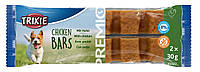 Лакомство мясные батончики для собак Trixie PREMIO Chicken Bars 2 штx30 г (4011905318578) KS, код: 7719074