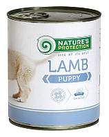 Корм Nature's Protection Puppy Lamb влажный с ягненком для щенят 400 гр KS, код: 8452320